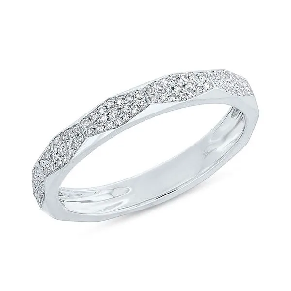 Elegant 14K White Gold Diamond Ring – Size 7 (0.17ct) Marc Robinson Jewelers Round Rock, TX