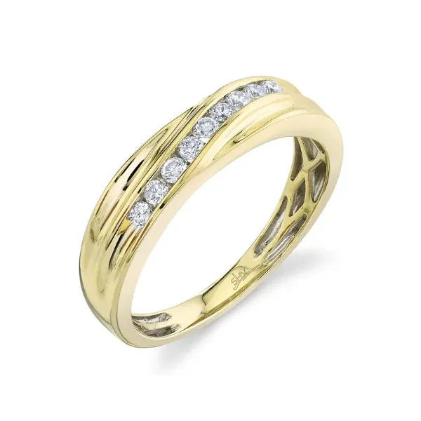 14K Yellow Gold Diamond Ring - Size 10 | 0.30ct Round Diamonds Marc Robinson Jewelers Round Rock, TX