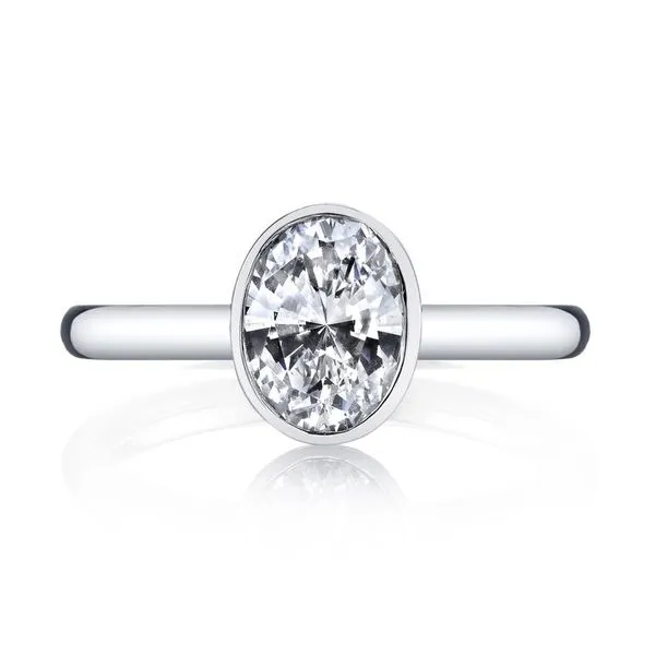 14K White Gold MARS Semi-Mount Engagement Ring - Style 26703 Marc Robinson Jewelers Round Rock, TX