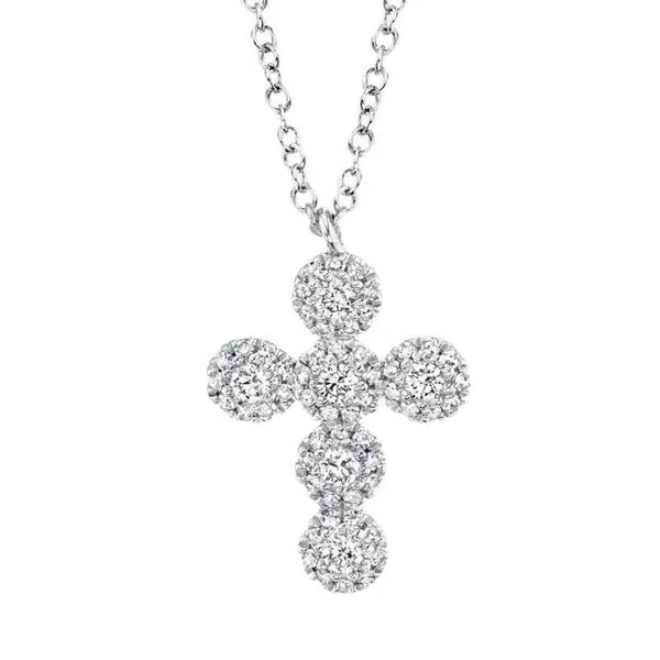 14K White Gold Diamond Drop Pendant – 0.25ct Round Diamonds Marc Robinson Jewelers Round Rock, TX