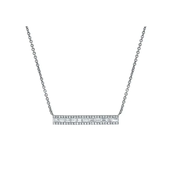 Shy Creation Kate Pendant Necklace – 14K White Gold for Women SC55005650 Marc Robinson Jewelers Round Rock, TX