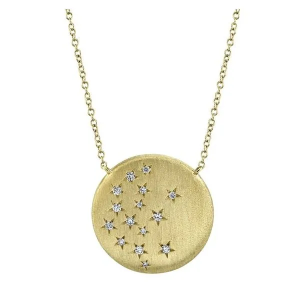 SC55020163 - Shy Creation 0.14ct Diamond Star Necklace Marc Robinson Jewelers Round Rock, TX