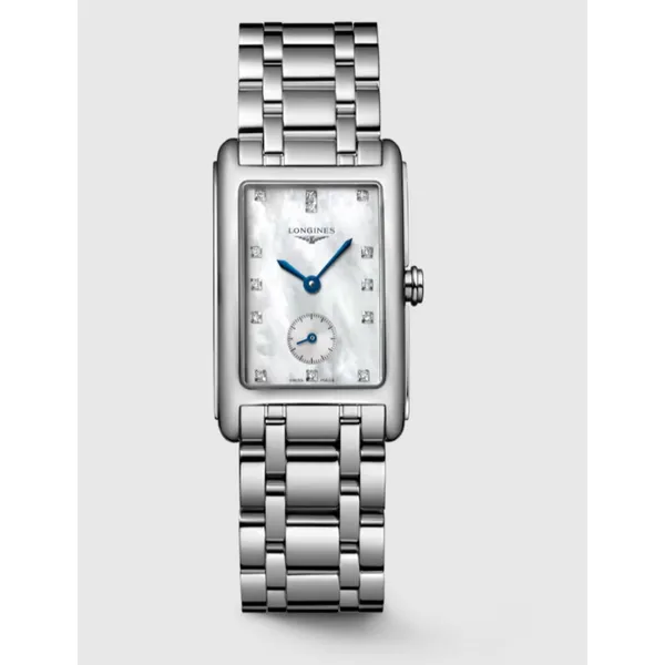 Longines DolceVita Men's Watch | Rectangular Stainless Steel Timepiece Marc Robinson Jewelers Round Rock, TX