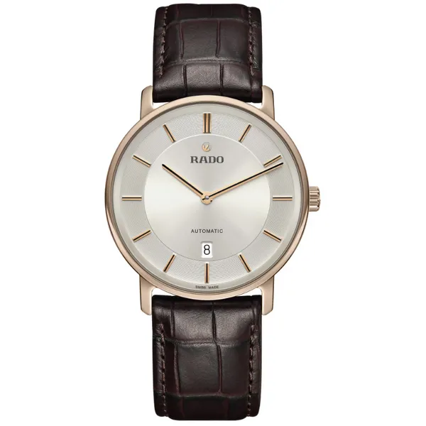 Rado DiaMaster Thinline Automatic Men's Watch - R14068036 Marc Robinson Jewelers Round Rock, TX