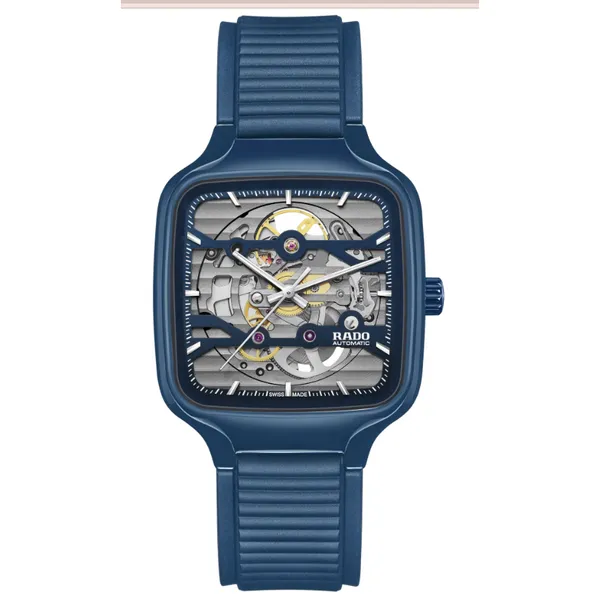 Rado True Square Automatic Skeleton Watch - 38mm | R27178205 Marc Robinson Jewelers Round Rock, TX