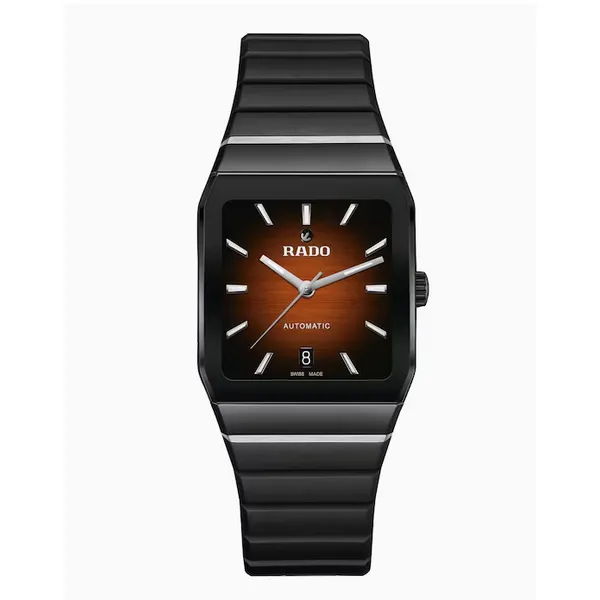 Anatom Automatic Unisex Watch - Cognac to Black Gradient Dial, High-Tech Ceramic | R10202309 Marc Robinson Jewelers Round Rock, TX