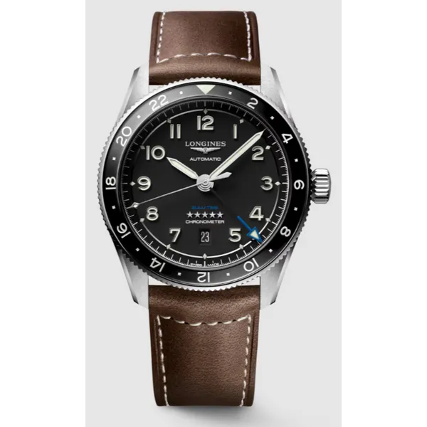 Longines Spirit GMT - High-Performance Pilot Watch with Dual Time Zone Function Marc Robinson Jewelers Round Rock, TX