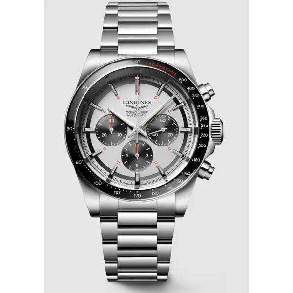 Longines Conquest Chronograph - Sporty Elegance and Precision Marc Robinson Jewelers Round Rock, TX