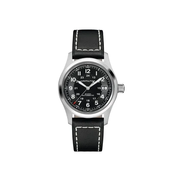 Hamilton Khaki Field Auto H70455733 – 38mm Automatic Watch Marc Robinson Jewelers Round Rock, TX