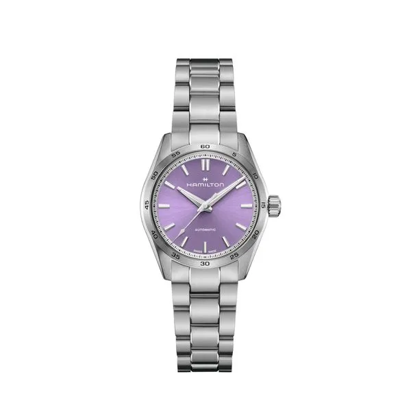 Jazzmaster Performer Auto - 34mm, Purple Dial, H36105170 | Hamilton Watch Marc Robinson Jewelers Round Rock, TX
