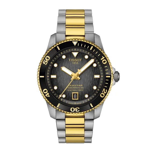 Tissot T-Sport Seastar 1000 Powermatic 80 Automatic Unisex Watch – Swiss Movement, 300m Water Resistance Marc Robinson Jewelers Round Rock, TX