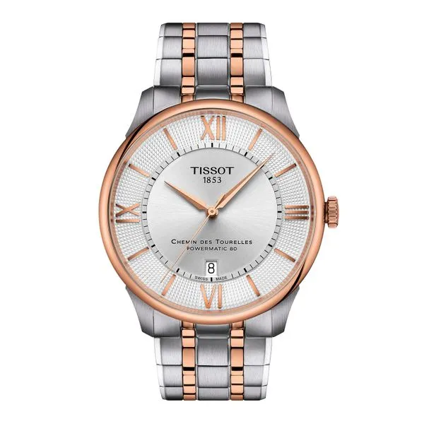 Tissot Chemin Des Tourelles Powermatic 80 - Classic 42mm Men's Watch Marc Robinson Jewelers Round Rock, TX