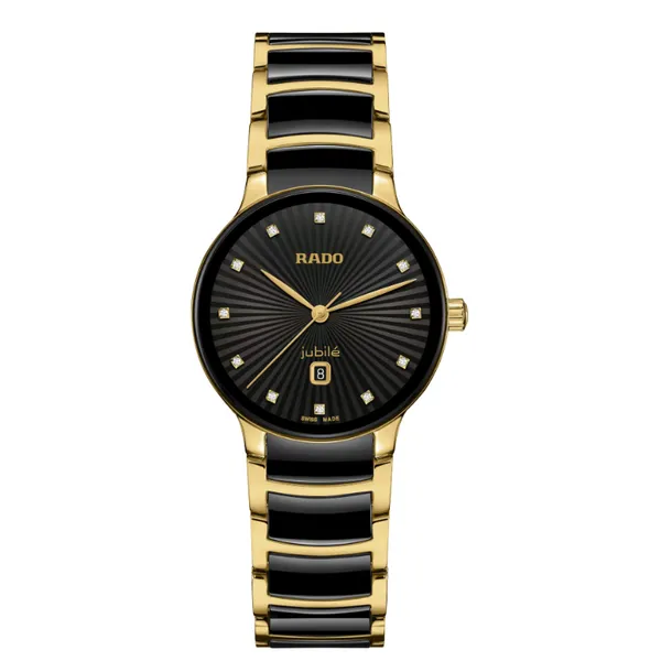R30025742 Centrix Diamonds – Elegant Women's Quartz Watch with 12 Diamonds Marc Robinson Jewelers Round Rock, TX