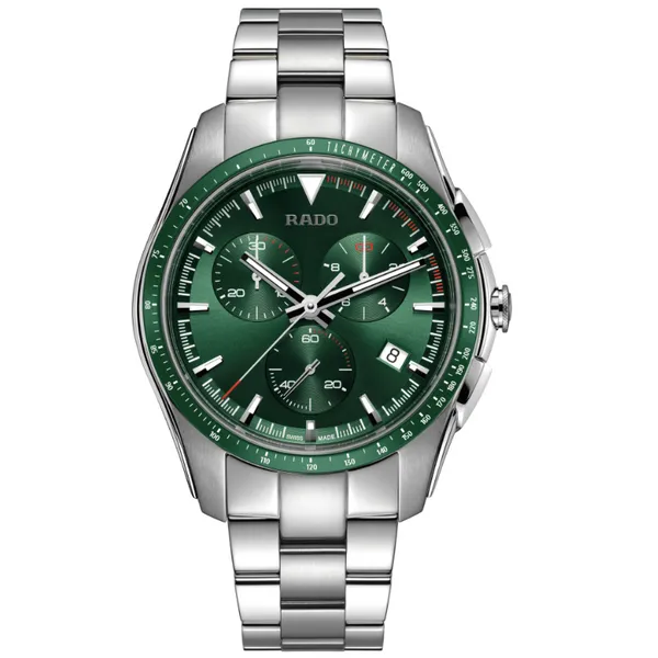 Rado R32259313 HyperChrome Chronograph – Dynamic Design Meets Versatile Style Marc Robinson Jewelers Round Rock, TX