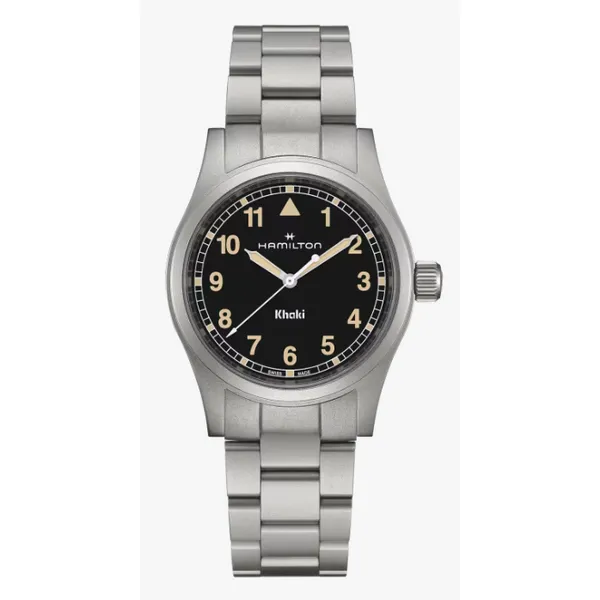 H69401131 Khaki Field Quartz 38mm – Rugged Swiss Quartz Watch with Classic Design Marc Robinson Jewelers Round Rock, TX