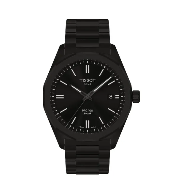 Tissot PRC 100 Solar Quartz 39mm – Model T1514223305100 Marc Robinson Jewelers Round Rock, TX