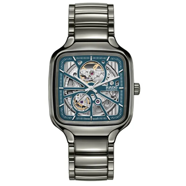 R27083202 Rado True Square Automatic Open Heart Marc Robinson Jewelers Round Rock, TX