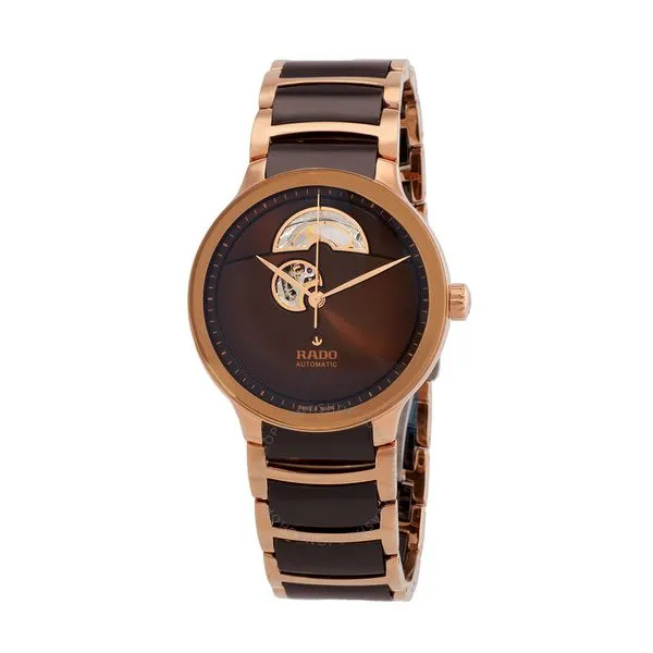 Rado Centrix Automatic Open Heart Unisex Watch - 39.5mm | R30013302 Marc Robinson Jewelers Round Rock, TX
