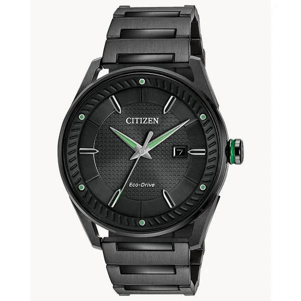 Citizen Sport Casual Eco-Drive Black Ion-Plated Men's Watch - Powered by Light Marc Robinson Jewelers Round Rock, TX