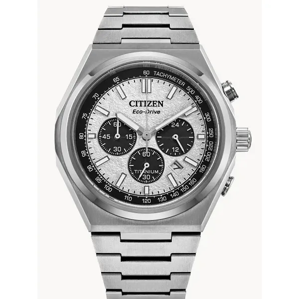 Citizen CA4610-85A Super Titanium™ Chronograph Watch - Colorful Dial, Eco-Drive, Sapphire Glass Marc Robinson Jewelers Round Rock, TX