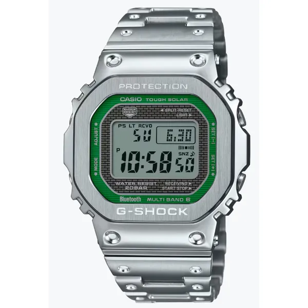 Casio GMWB5000D-3 G-Shock Full Metal Watch | Solar, Bluetooth & Multi-Band 6 Marc Robinson Jewelers Round Rock, TX