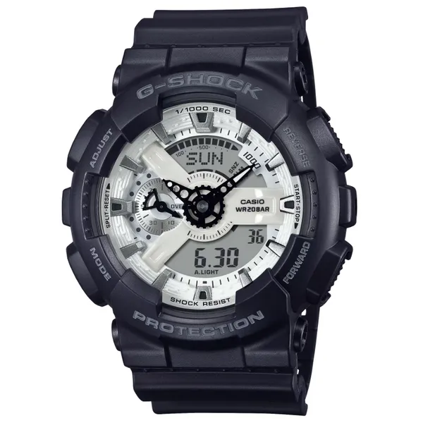 Casio GA-110WD-1A Analog-Digital Watch | World Time, Stopwatch & LED Light Marc Robinson Jewelers Round Rock, TX