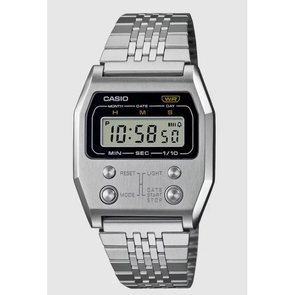 Casio A1100D-1 Digital Watch | Stopwatch, LED Backlight & Daily Alarm Marc Robinson Jewelers Round Rock, TX