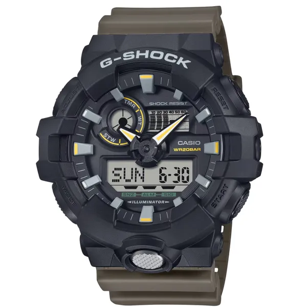 Casio GA710TU-1A3 Men's Analog-Digital Watch | World Time, Stopwatch & LED Super Illuminator Marc Robinson Jewelers Round Rock, TX