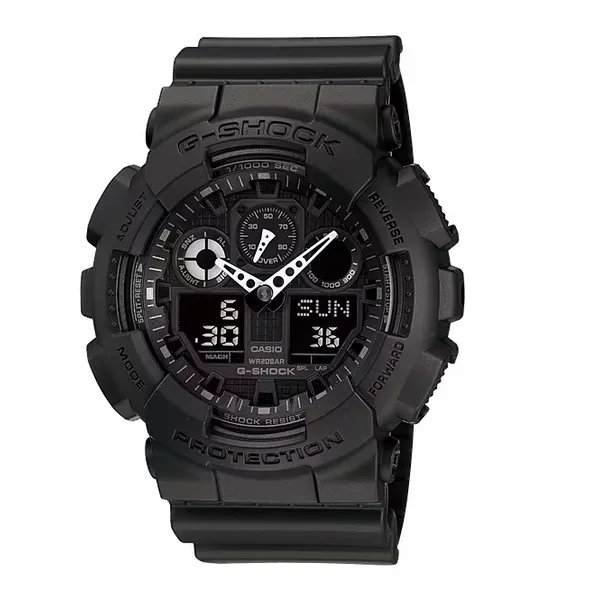 Casio GA100-1A1 Men's Analog-Digital Watch | World Time, Stopwatch, 5 Alarms & LED Light Marc Robinson Jewelers Round Rock, TX