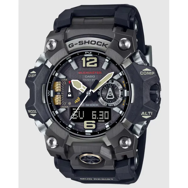 Casio GWG-B1000-1A G-Shock Mudmaster Watch | Solar-Powered, World Time, & Tough Design Marc Robinson Jewelers Round Rock, TX