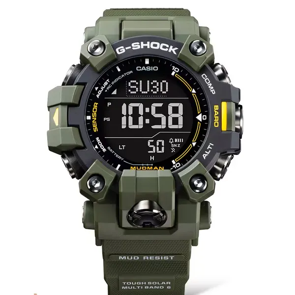 Casio G-Shock GW9500-3 | World Time, Sunrise/Sunset Display, 5 Alarms & LED Light Marc Robinson Jewelers Round Rock, TX