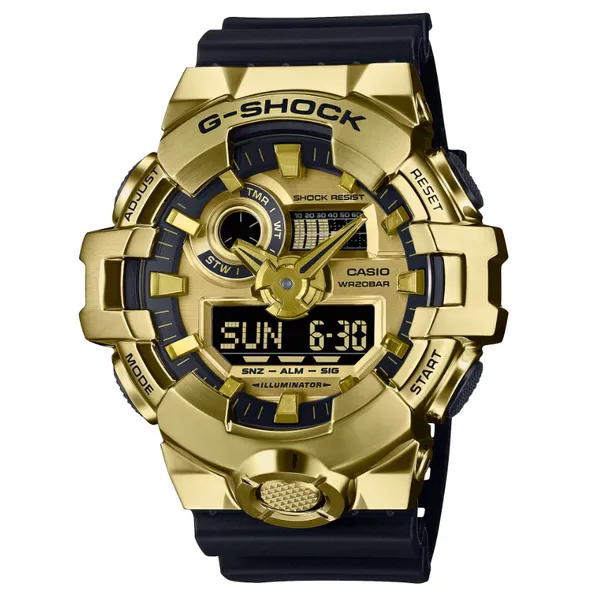 Casio GM700G-9 Analog-Digital Watch | World Time, Stopwatch & LED Light Marc Robinson Jewelers Round Rock, TX