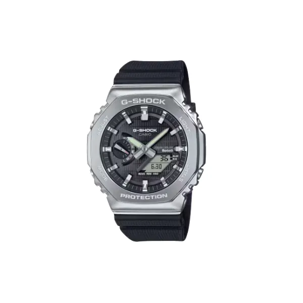 G-SHOCK GBM2100-1A – Premium Stainless-Steel Smartwatch with Bluetooth® and Tough Solar Marc Robinson Jewelers Round Rock, TX