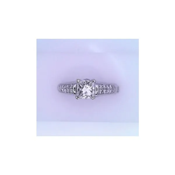 1.00ct Natural Princess Cut Diamond Ring Mari Lou's Fine Jewelry Orland Park, IL