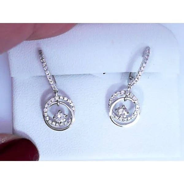 Diamond Earrings Image 2 Mari Lou's Fine Jewelry Orland Park, IL