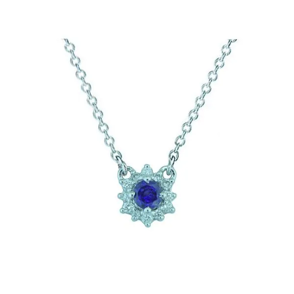 Colored Gemstone Necklace Image 2 Mari Lou's Fine Jewelry Orland Park, IL