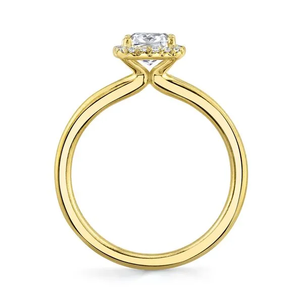 ELSIE - CLASSIC CUSHION HALO ENGAGEMENT RING Image 2 Mark Allen Jewelers Santa Rosa, CA