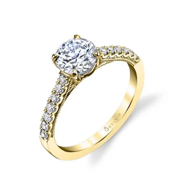 AMORETTE - CLASSIC ENGAGEMENT RING Image 3 Mark Allen Jewelers Santa Rosa, CA