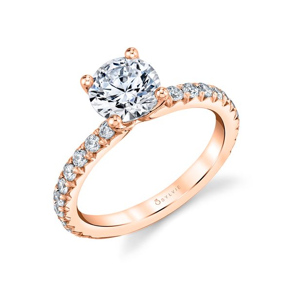 Classic Engagement Ring - Vanessa Image 3 Mark Allen Jewelers Santa Rosa, CA