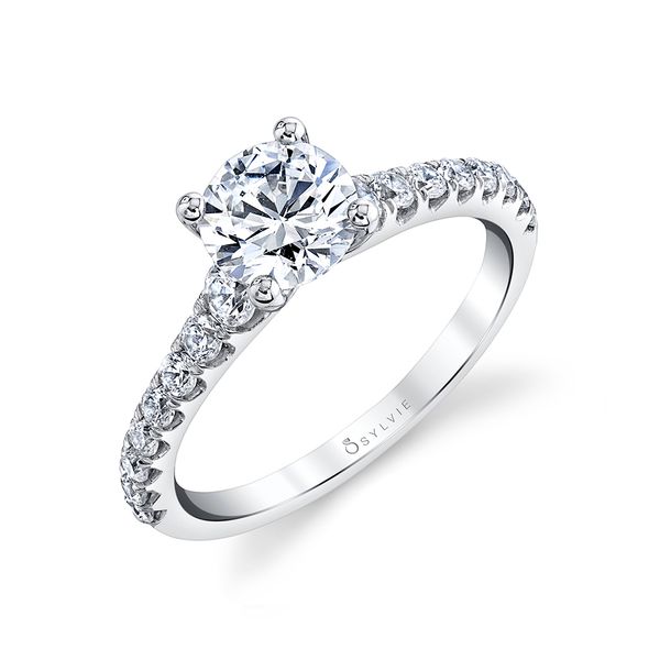 JORDANE - SOLITAIRE ENGAGEMENT RING Image 2 Mark Allen Jewelers Santa Rosa, CA