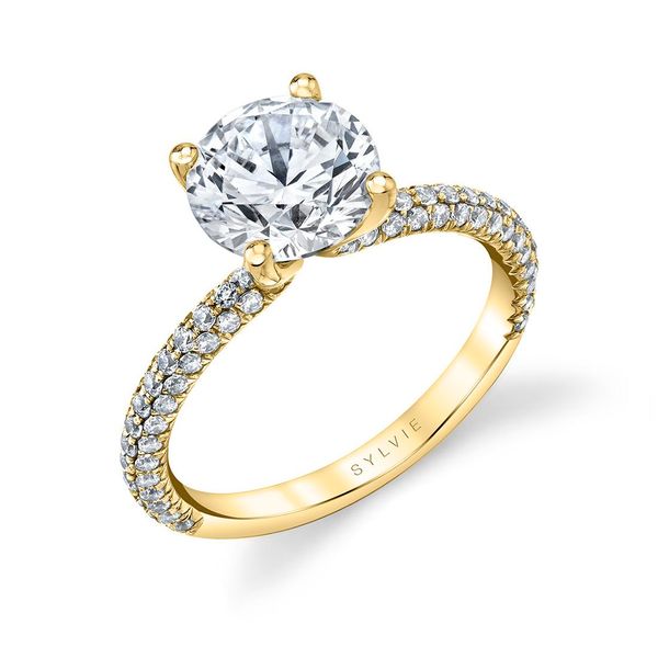 BRAYLIN - Pave engagement ring Image 3 Mark Allen Jewelers Santa Rosa, CA
