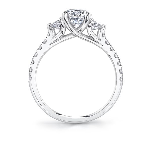Three stone engagement ring - Tatianna Image 2 Mark Allen Jewelers Santa Rosa, CA