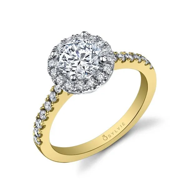 CHANTELLE â€“ CLASSIC ROUND HALO ENGAGEMENT RING Image 3 Mark Allen Jewelers Santa Rosa, CA