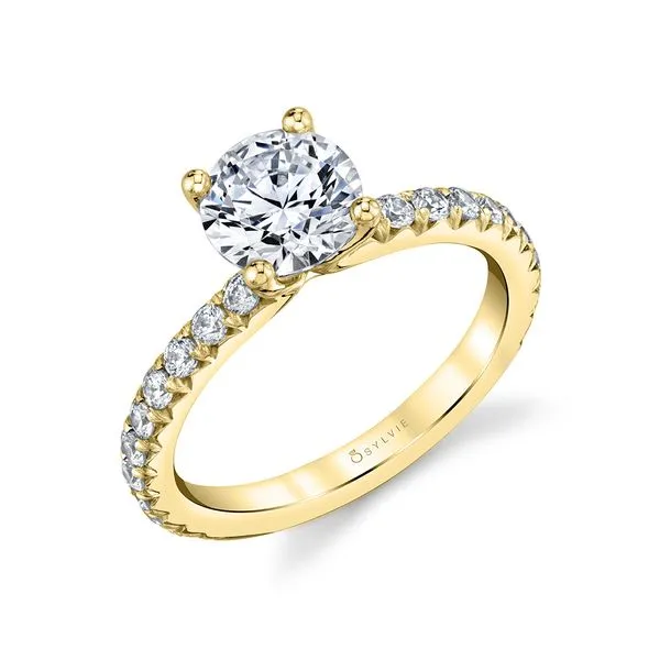 Classic Engagement Ring - Vanessa Image 4 Mark Allen Jewelers Santa Rosa, CA