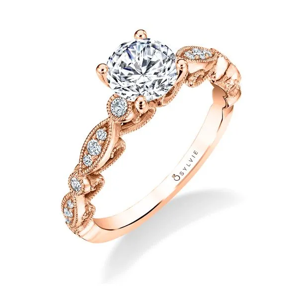 Mathilde - Vintage Engagement Ring Image 4 Mark Allen Jewelers Santa Rosa, CA