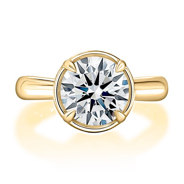 Marquise Underhalo Diamond Ring Image 2 Mark Allen Jewelers Santa Rosa, CA