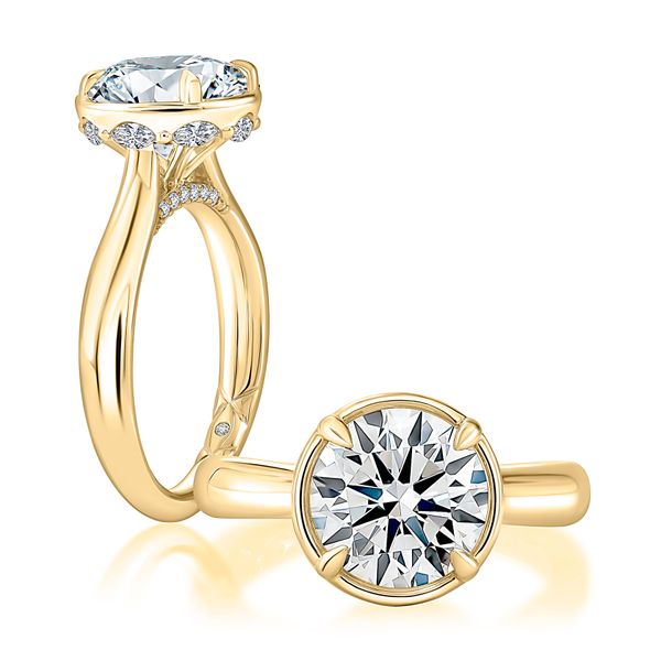 Marquise Underhalo Diamond Ring Mark Allen Jewelers Santa Rosa, CA