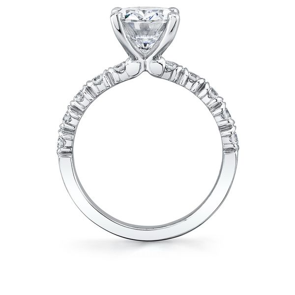 Oval Cut Classic Engagement Ring - Teddi Image 2 Mark Allen Jewelers Santa Rosa, CA