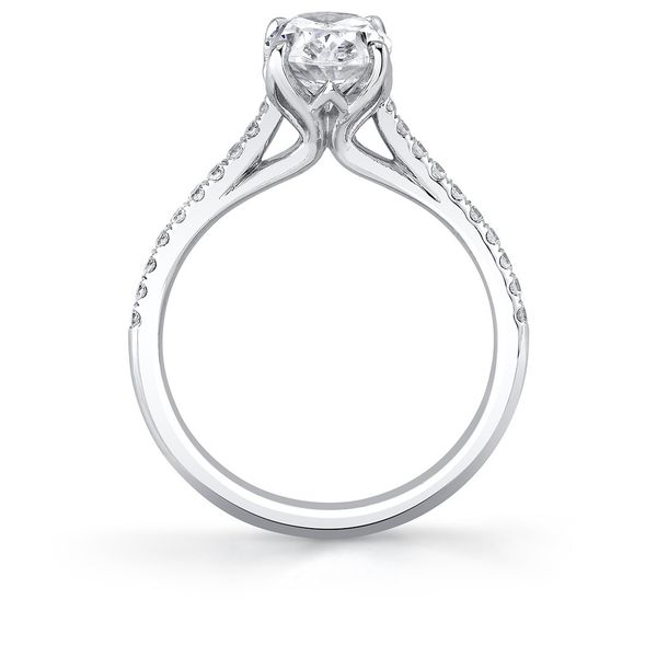 Tulira Petal Prong Diamond Engagement Ring - Willow Image 4 Mark Allen Jewelers Santa Rosa, CA
