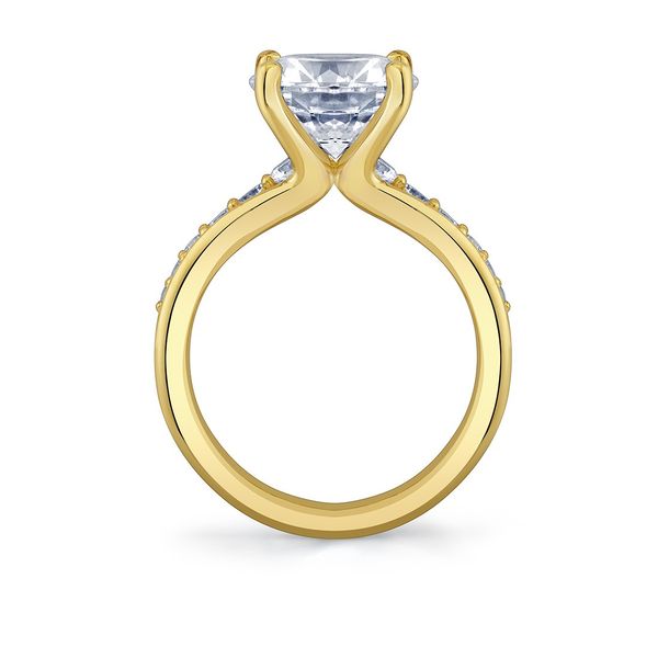 Auravie Channel Set Graduated Diamond Engagement Ring - Kalla Image 4 Mark Allen Jewelers Santa Rosa, CA